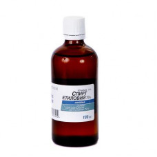 Alcohol ethyl solution for external use of 70%, 100 ml