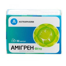 Amigren of the Phyto capsule, 30 pieces.