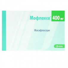 Moflaksa solution for infusions of 400 mg in a bottle of 250 ml