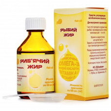 Fish oil liquid of oral, 50 ml