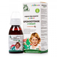 Bronkhotonik with plush cough syrup for children of 100 ml