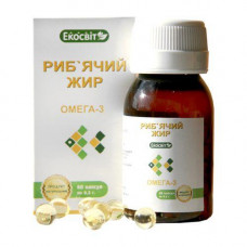 Fish oil of the capsule on 300 mg, 60 pieces - Elixir