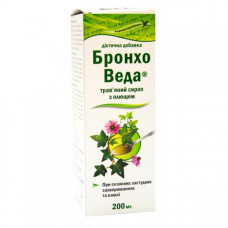 Bronchial tube the Veda syrup with an ivy of 200 ml