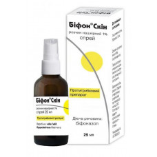 Bifon Skin solution skin 1%, 25 ml of spray in a bottle