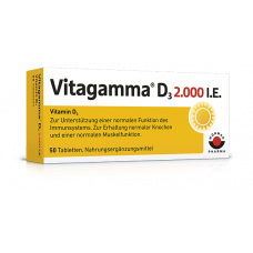 Vitagama of D3 2000 of a tablet, 50 pieces.