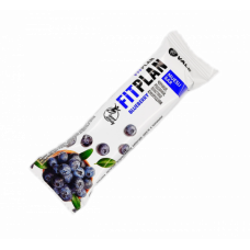 Fitness Plan bar muesli with bilberry glazed, 25 g