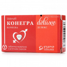 Konegra Delux of a tablet for potency of 100 mg No. 1