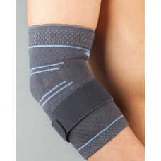 The bandage on an elbow joint with a silicone insert size M is 304 AURAFIKS