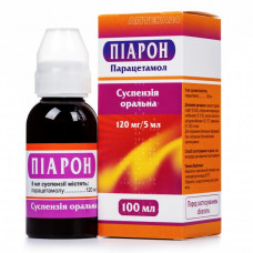 Piaron syrup from temperature of 120 mg / 5 ml, 100 ml