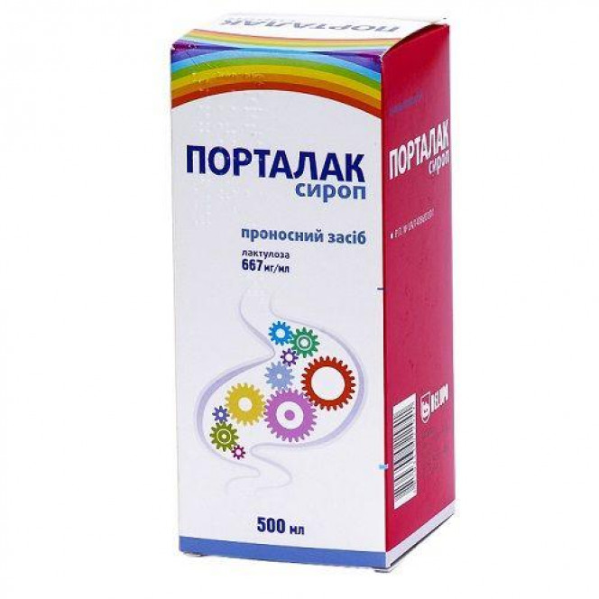 Portalak syrup on 667 mg/ml, 500 ml