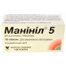 Tablet maninil on 5 mg, 120 pieces.