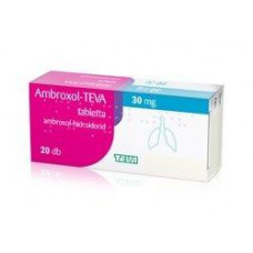 Ambroksol-Teva tablets in cough on 30 mg, 20 pieces.