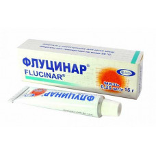 Flucinarum ointment, 0.25 mg / 1, 15 g