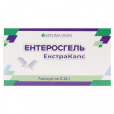 Enterosgel Ekstrakaps of the capsule on 0.32 g, 7 pieces.