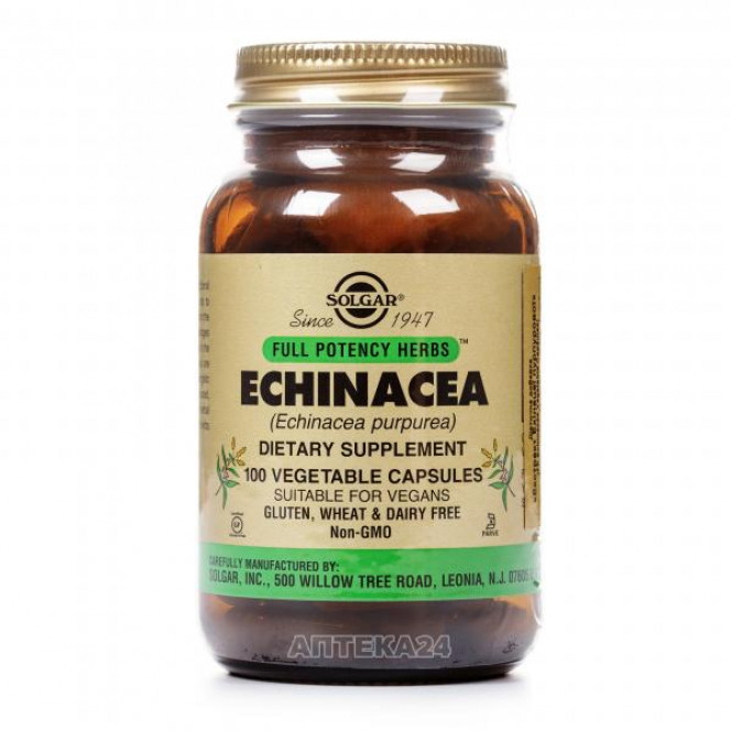 Solgar Ekhinatsei N100 capsule extract