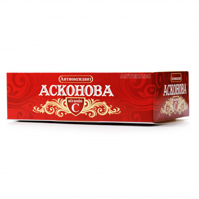 Askonova, vitamin C with antioxidants, tablets, 120 pieces.