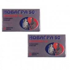 Novagra of a tablet for potency on 50 mg, 4 pieces + Novagra of a tablet for potency on 50 mg, 4 pieces.