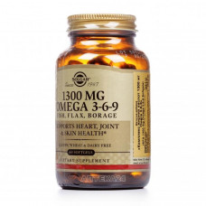 Solgar Omega 3-6-9 capsules on 1300 mg, 60 pieces.