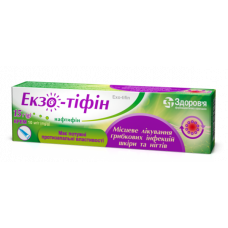 Ekzo-Tifin cream antifungal, 10mg/g, 15 g