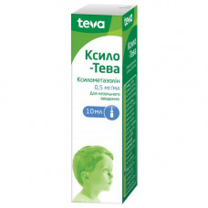 Ksilo-Teva spray nasal on 0.5 mg/ml, 10 ml