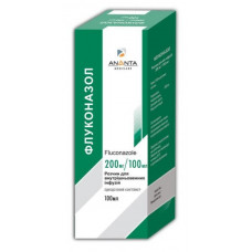 Flukonazol solution of 200 mg, 100 ml