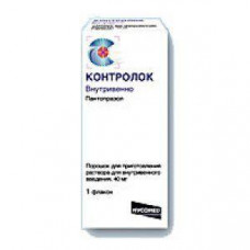 Controlok powder of 40 mg, 1 piece.