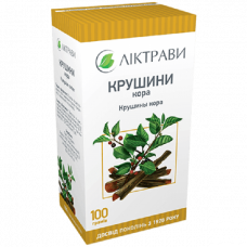 Buckthorns bark in the filter software packages of 2.5 g, 20 pieces - Lektrava