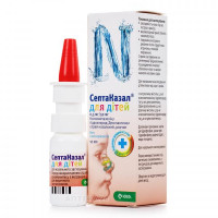 SeptaNazal children's spray for a nose of 0.5 mg / 50 mg, 10 ml