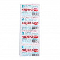 Andipal-V tablets anesthetics, 10 pieces.