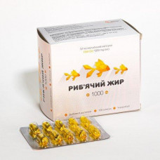 Capsule UltraKap fish oil on 1000 mg, 100 pieces.