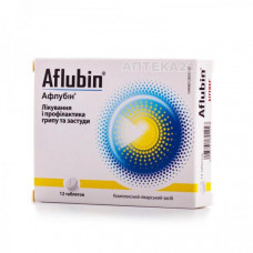 Aflubin of a cold and flu No. 12 pill