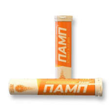 Pamp of a tablet sparkling for support of immunity dietary additive, 20 pieces.