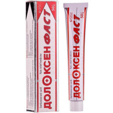 Doloksen Fast the anesthetizing ointment 61.1mg/g of a tube of 50 g