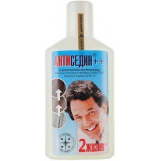 Hair lotion from a gray hair Antisedin ++ Two lives, 200 ml