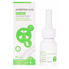 Allertek Nazo spray on 50 mkg / a dose, 60 doses