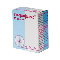 Ultraflex capsules for improvement of work of the musculoskeletal appatrat, 40 pieces.