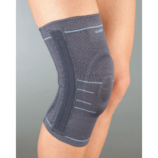 Bandage on a knee elastic, a silicone ring, 4 spir edges the XXL 114 AURAFIKS size