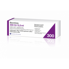 Bemfola solution for injections 300 MO (22 mkg), 0.5 ml