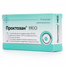 Proktozan Neo suppositories, 10 pieces.