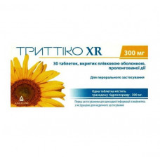 XR tablet Trittico on 300 mg, 30 pieces.