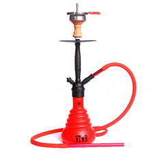 Hookah AMY 4 STARS 410 PSMBK-RD (Red)