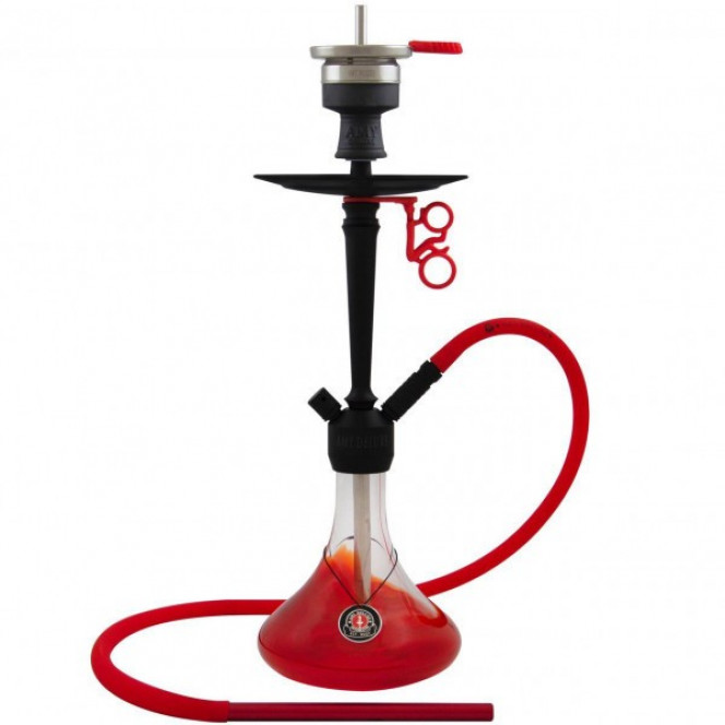 Hookah AMY Deluxe 066.02 PSMBK-RD (Red)