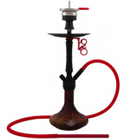 Hookah AMY Deluxe 068.02 PSMBK-RD (Red)