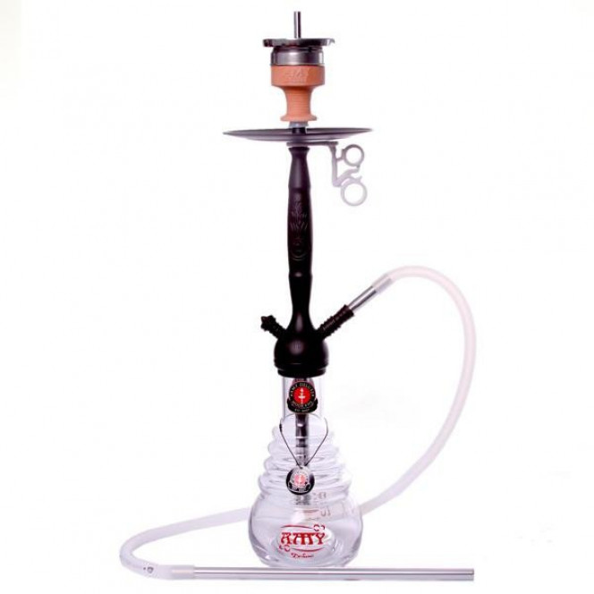 Hookah AMY Deluxe 690 PSMBK-TR (Transparent)