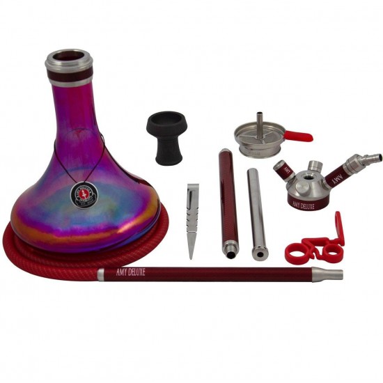 Hookah AMY Deluxe SS21.01R RD-RD (Red)