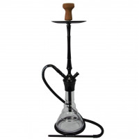 Hookah Kaya Clear Elox 630CE Lance Schliff Schwarz 2S (Black)