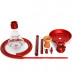 Hookah Kaya Elox 580 Clear Carbon Red 4S (Red)