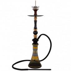 Hookah Kaya Tradi Gray Elox Epoxy Schwarz 2S (Black)