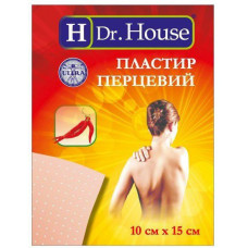 H Dr.House 10х15 см лейкопластырь перцовый