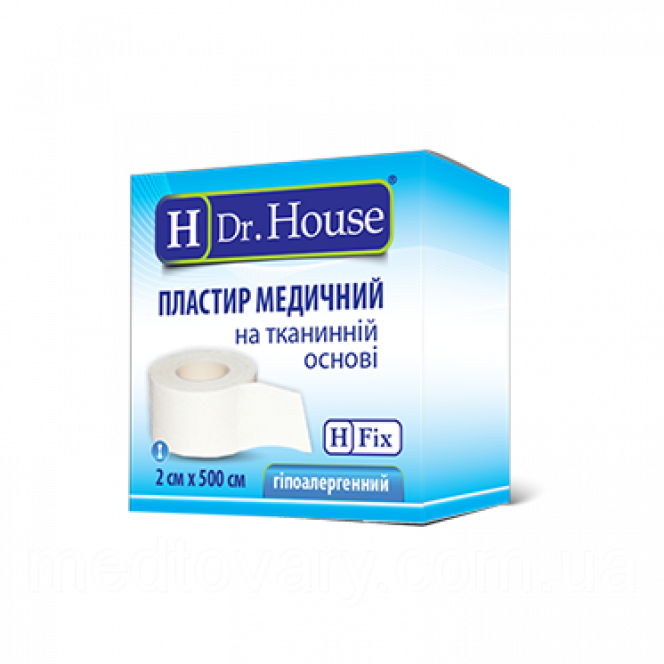 H Dr. House 3х500 adhesive plaster fabric basis